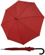 Derby Hit Lang AC Minimals - dámský holový vystřelovací deštník, červená, geometrický / abstraktní - Umbrella