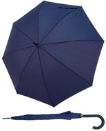 Derby Hit Lang AC Minimals - dámský holový vystřelovací deštník, modrá, geometrický / abstraktní - Umbrella