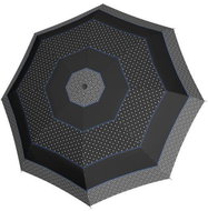 Derby Hit Lang AC Triple - dámský holový vystřelovací deštník, modrá, geometrický / abstraktní - Umbrella