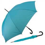 Derby Hit Long Automatic Uni - dámský holový vystřelovací deštník, modrá, plná barva - Umbrella