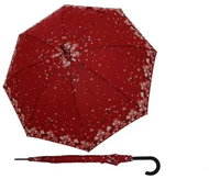 Derby Lang Hit AC Crystal - dámský holový vystřelovací deštník, červená, geometrický / abstraktní - Umbrella