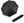 Ladies folding umbrella, black