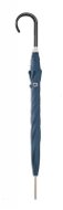 Doppler Carbonsteel Long AC CHIC - dámský holový vystřelovací deštník, modrá, puntík - Umbrella