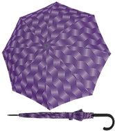 Doppler Fiber Flex Long AC Wave - dámský holový vystřelovací deštník, fialová - Umbrella