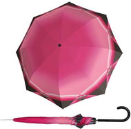 Doppler Long Carbonsteel AC Cross Over - dámský holový vystřelovací deštník, růžová - Umbrella