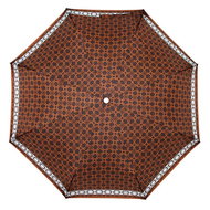 Doppler Long Flex AC Graphics - dámský holový vystřelovací deštník, hnědá - Umbrella