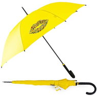 Doppler Long Flex AC Kiss Yellow UV Protection - dámský holový vystřelovací deštník - Umbrella