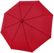 Doppler Alu Light - dámský skládací deštník, červená, plná barva - Umbrella