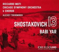 Dmitri Shostakovich: Shostakovich 13 in B-flat Minor, Op. 113 (Babi Yar) - Music CD