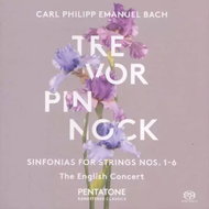 Carl Philipp Emanuel Bach: Sinfonias For Strings Nos. 1-6 - Music CD