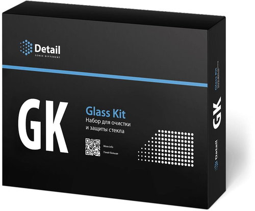 DETAIL GK "Glass Kit" - Glass cleaning and protection kit, 1 piece - Car Cosmetics Set - Main image