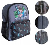 FASHION UK Batoh Minecraft, šedý - Children's Backpack