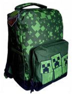 FASHION UK Batoh Minecraft, tmavě - zelený - Dětský batoh