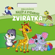 Baloušek Print Stick and colour! Animals - Colouring Book