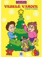 Baloušek print colouring page A5 - Merry Christmas - Colouring Book