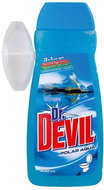 Devil toilet gel with basket 400 ml, 3in1, Aqua - Toilet Block