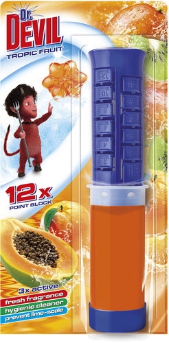 Dr. DEVIL 3in1 Tropic Fruit 75 ml - WC illatosító - Fő fotó