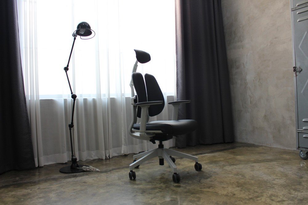 3DE DUOrest Butterfly dark grey Office Chair alza.hu