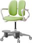 3DE Duorest Milky zelená s podperou nôh - Detská stolička k písaciemu stolu