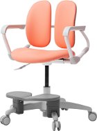 3DE Duorest Milky lazacszínű, lábtámasszal - Gyerek íróasztal szék