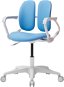 3DE Duorest Milky modrá - Detská stolička k písaciemu stolu