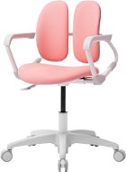 3DE Duorest Milky ružová - Detská stolička k písaciemu stolu