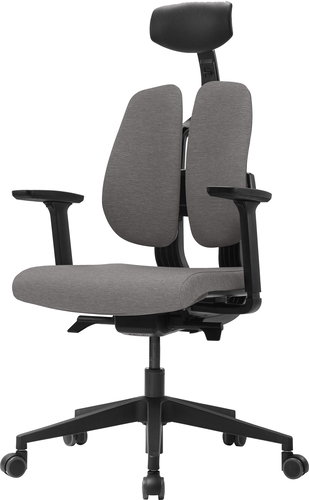 3DE Duorest D2 grey - Office Chair - Main image
