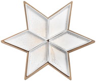 Decor by Glassor Set of poinsettia-shaped bowls - Bowl Set