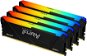RAM memória Kingston FURY 128GB KIT DDR4 3200MHz CL16 Beast Black RGB - Operační paměť