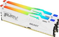 Kingston FURY 32GB KIT DDR5 6000MHz CL36 Beast White RGB EXPO - Operačná pamäť