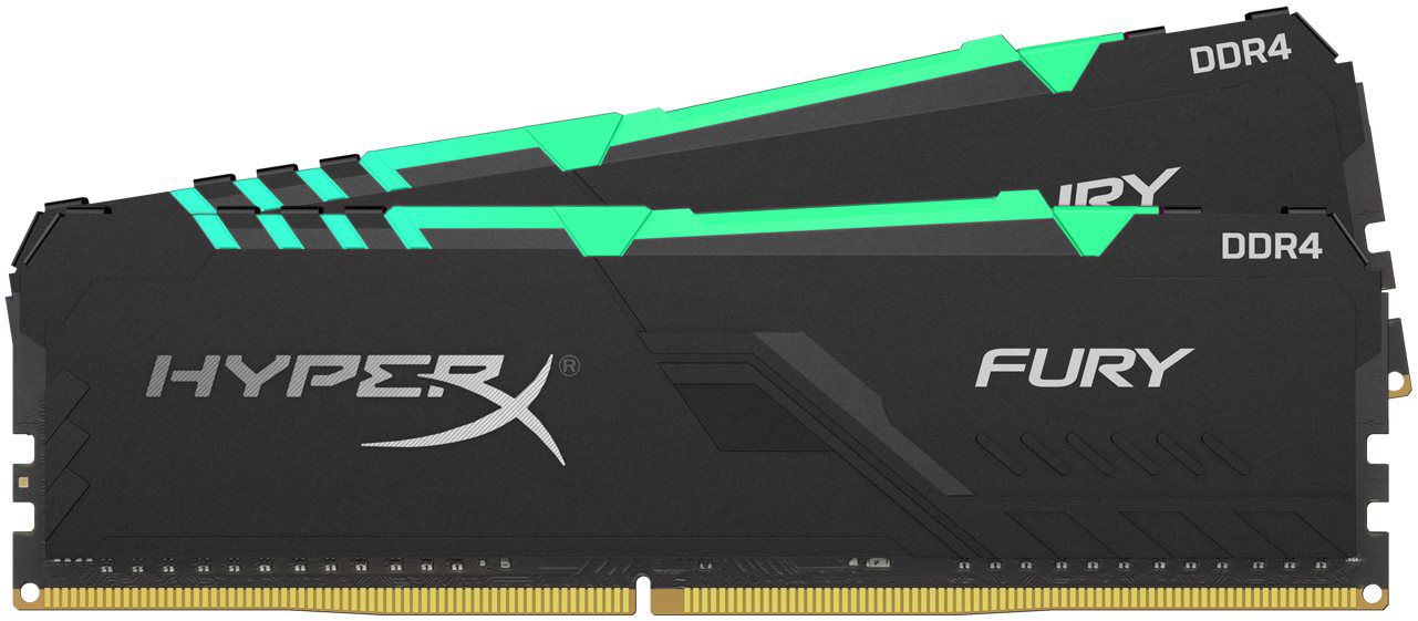 Kingston hyperx fury best sale 8gb ddr4 3200mhz rgb