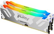 Kingston FURY 64GB KIT 6400MT/s DDR5 CL32 Renegade RGB White XMP - RAM memória