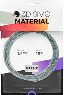 3DSimo Filament MARBLE - grau 15m - Filament