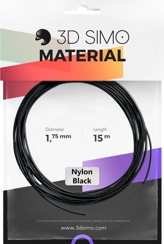 3DSimo Filament NYLON - black 15m - 3D Pen Filament - Main image