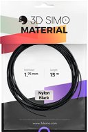 3DSimo filament NYLON - fekete 15m - Filament