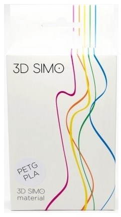 3Dsimo PETG / PLA 3 strings over 2.5 meters - 3D Pen Filament - Main image