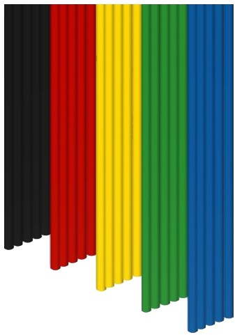 3Doodler ABS Essentials Mixed Pack - 3D Pen Filament - Main image