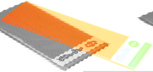 3Doodler PLA Plastic Filament Strands OJ Orange - 3D Pen Filament - Main image