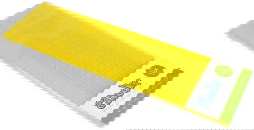 3Doodler PLA Plastic Filament Strands Yellow - 3D Pen Filament - Main image