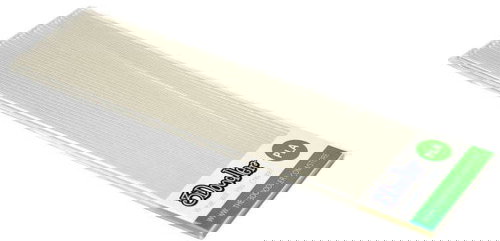 3Doodler PLA Plastic Filament Strands Clear - 3D Pen Filament - Main image