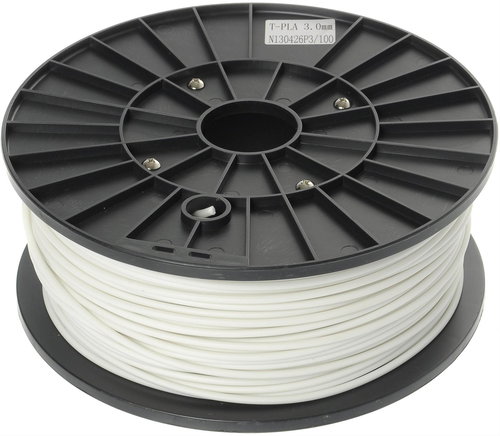 be3D PLA 3 mm 1 kg white  - Filament - Main image