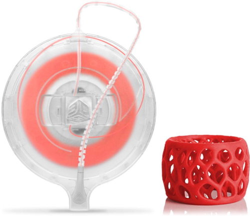 3D Systems Cube Cartridge Gen3 PLA Red - Filament - Main image