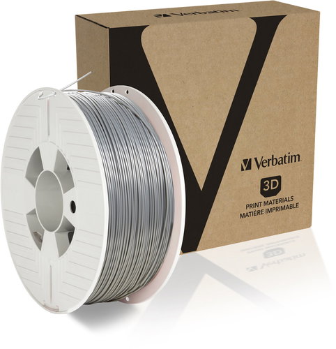 Verbatim PLA 1.75mm 1kg Silver - Filament - Main image