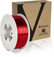 Filament Verbatim PET-G 1.75mm 1kg červená transparentní - Filament