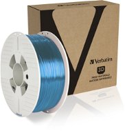 Verbatim PET-G 1.75mm 1kg, átlátszó kék - Filament