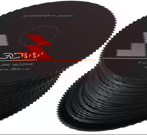 3D World ABS 2,9 mm 1 kg schwarz - Filament - Hauptbild
