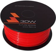 3D világ ABS 2.9mm 1kg piros - Filament