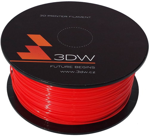 3D World ABS 2.9mm 1kg red - Filament - Main image