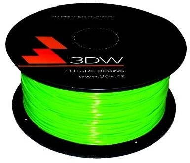 3DW PLA 1.75mm 1kg Fluorescent Green - Filament - Main image
