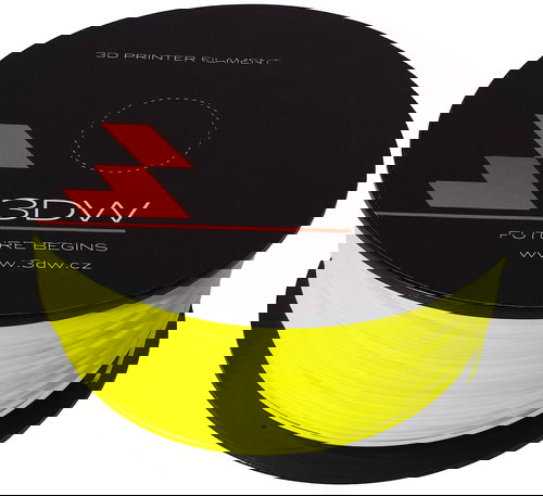 3D World PLA 2.9mm 1kg yellow - Filament - Main image